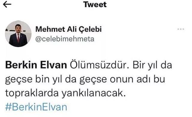 AK Parti'ye katılacağı iddia edilen Mehmet Ali Çelebi, bazı geçmiş paylaşımlarını hemen sildi AK Parti'ye katılacağı iddia edilen Mehmet Ali Çelebi, bazı geçmiş paylaşımlarını hemen sildi