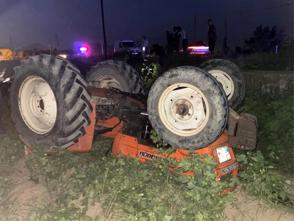 Aydın\'da traktör kazası: 1 ölü, 1 yaralı