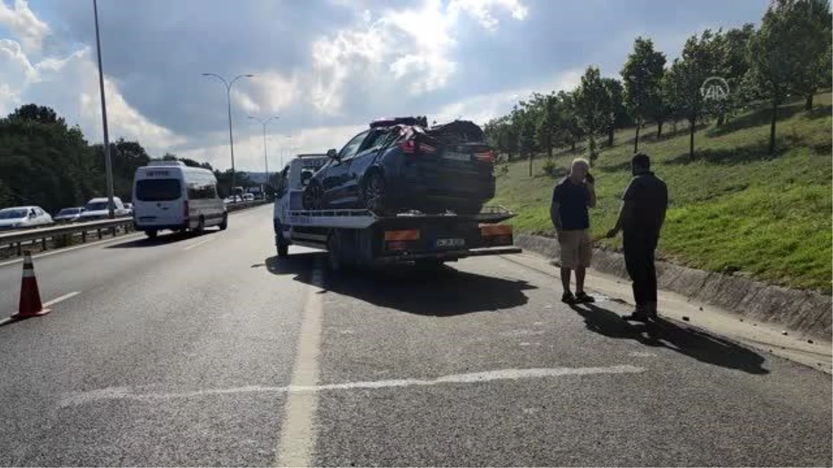 Büyükçekmece'deki trafik kazasında 4 kişi yaralandı