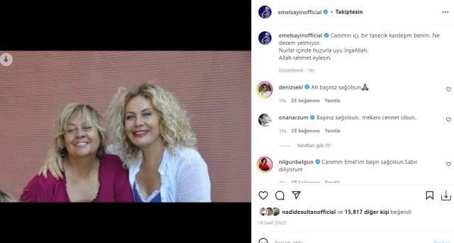 Emel Sayın'ın kardeşi Fatoş Sayın hayatını kaybetti