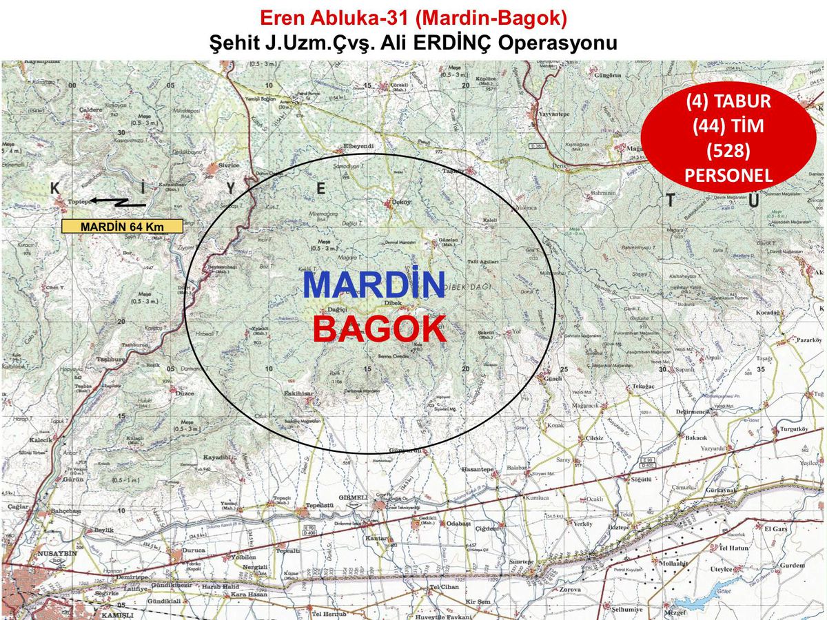 Eren Abluka-31 Operasyonu başladı