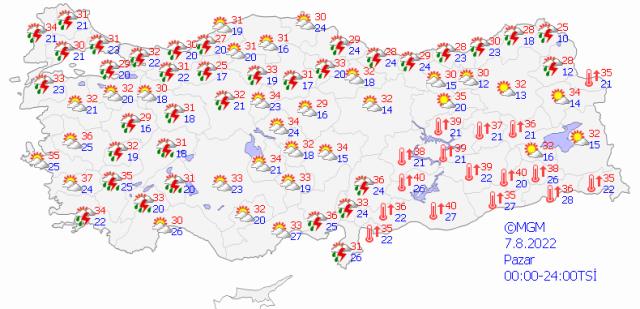 Meteoroloji'den 10 ile sarı kodlu uyarı: Sel ve su baskınları olabilir Meteoroloji'den 10 ile sarı kodlu uyarı: Sel ve su baskınları olabilir