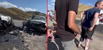 Minik Tuğçe'den kazada yaralanan babasına serzeniş: Baba, baba bir daha araba kullanma, yeni araba da alma