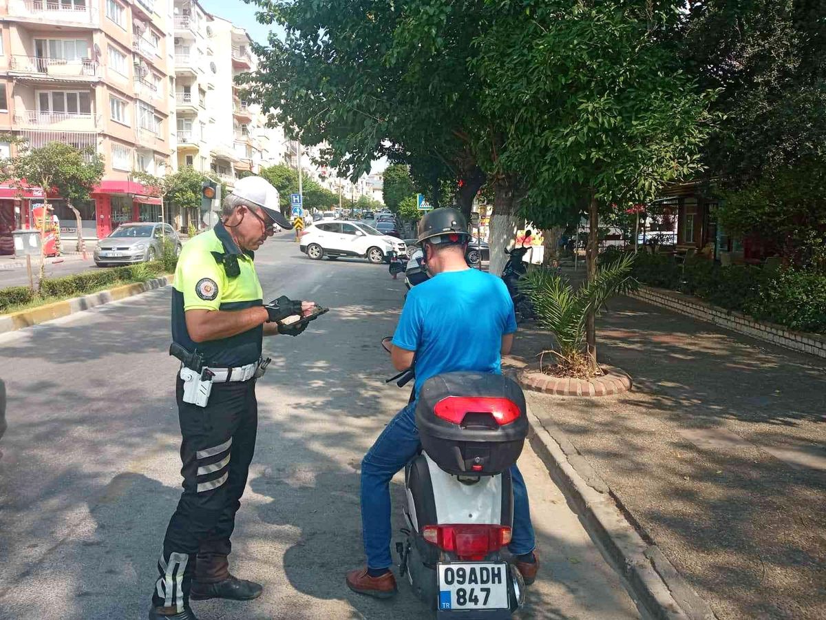 Aydın\'da trafik denetimleri aralıksız devam ediyor