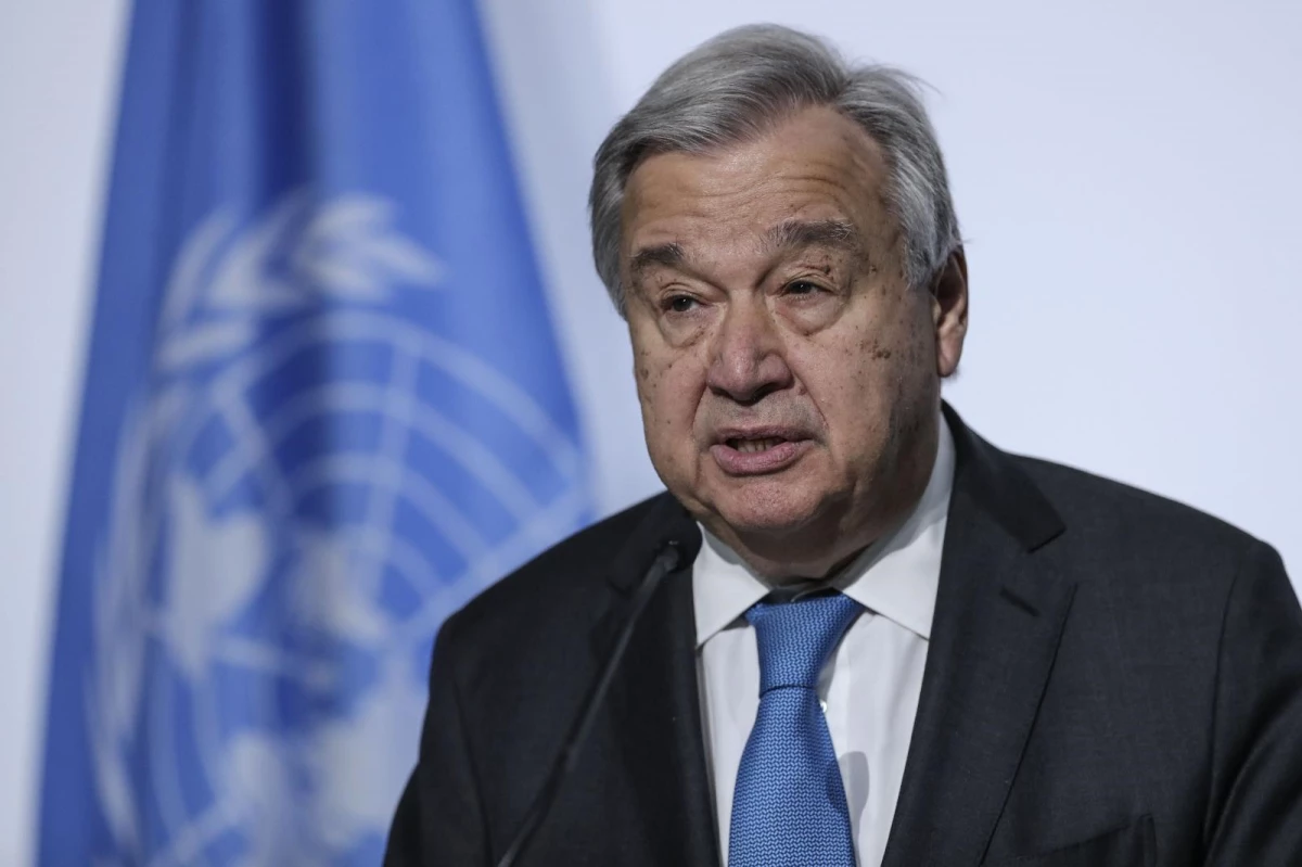 BM Genel Sekreteri Guterres: "Nükleer santrale herhangi bir saldırı intihar olur"
