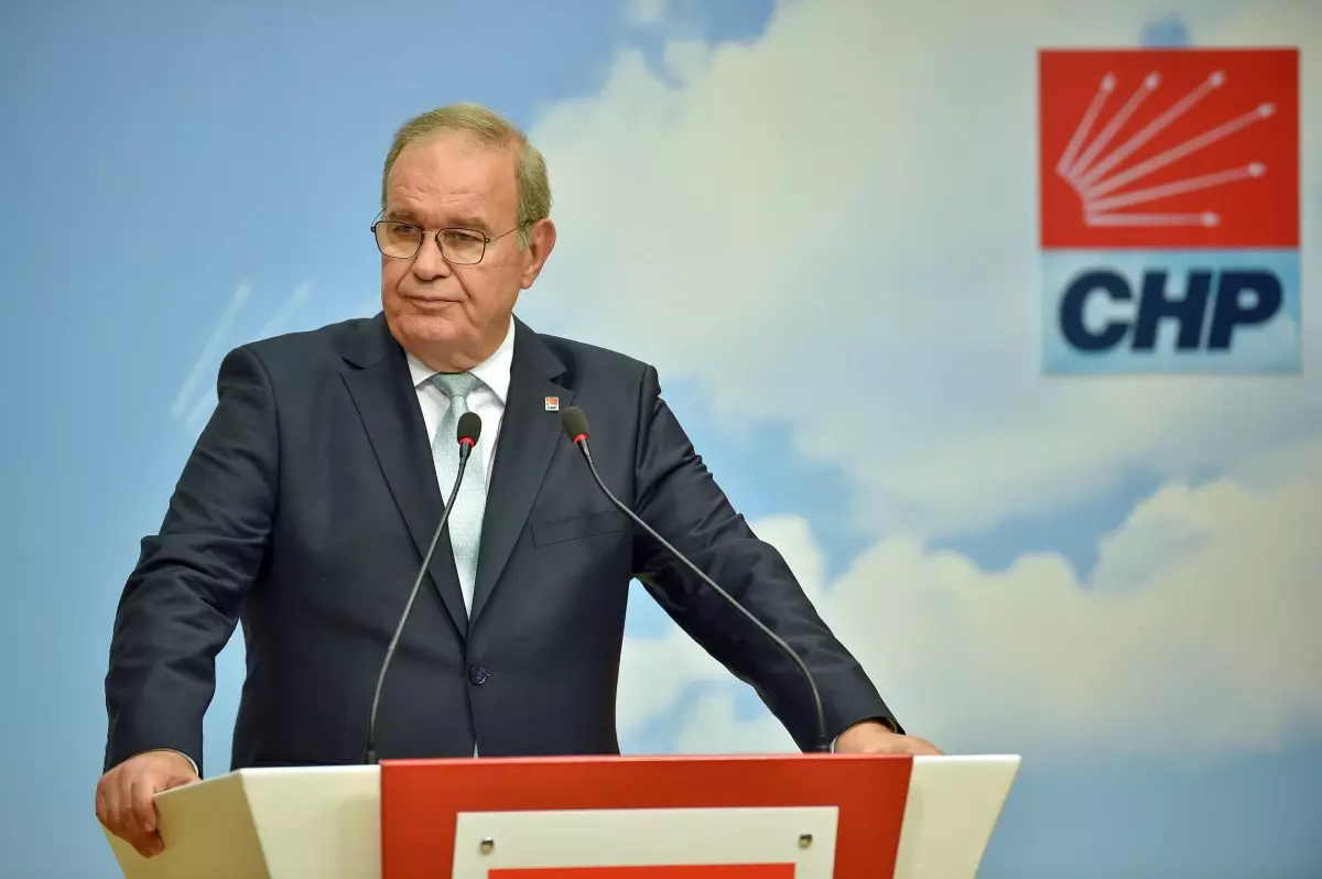 CHP Sözcüsü Faik Öztrak gündemi değerlendirdi Açıklaması