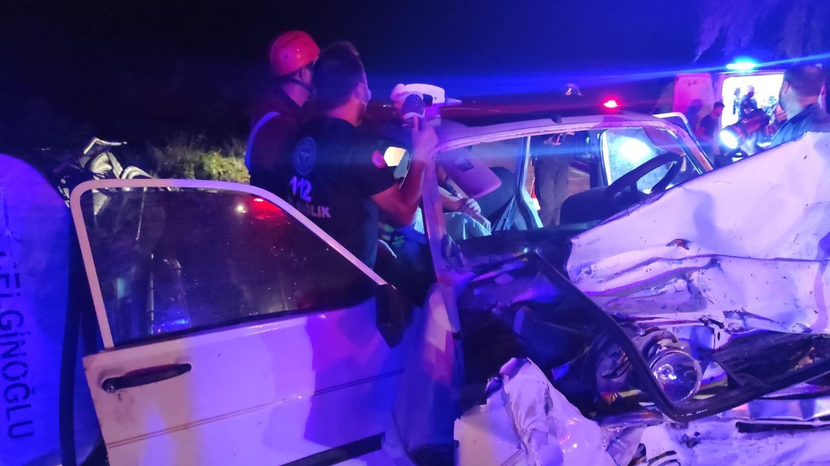 Denizli\'deki trafik kazasında 1 kişi öldü, 3 kişi yaralandı