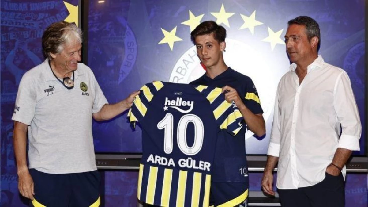 Fenerbahçe resmen duyurdu! 10 numaralı forma Arda Güler\'e verildi