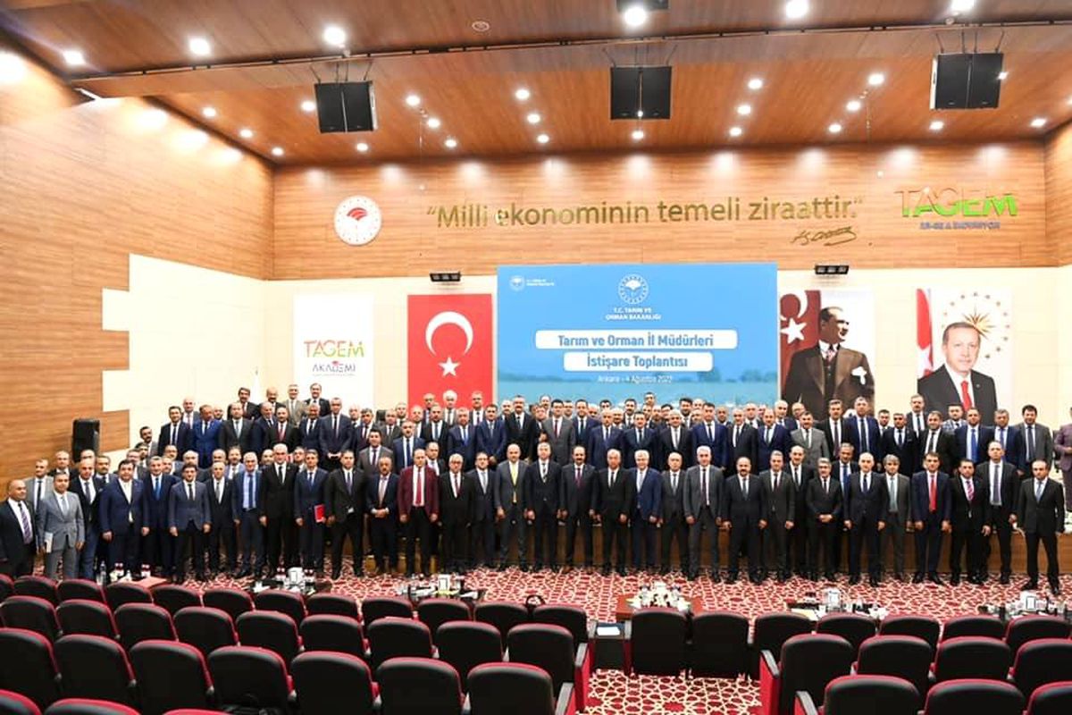 İl Müdürü Yoldaş, Tarım ve Orman İl Müdürleri Koordinasyon Toplantısı\'na katıldı
