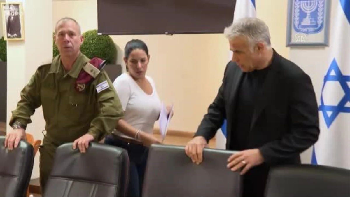 İsrail Başbakanı Lapid\'ten ateşkes öncesi durum değerlendirmesi