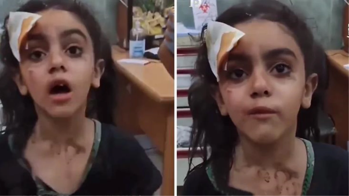 İsrail bombardımanında yaralanan Filistinli küçük kız: İsrail devlet bile değil onlar sadece çocuk katili