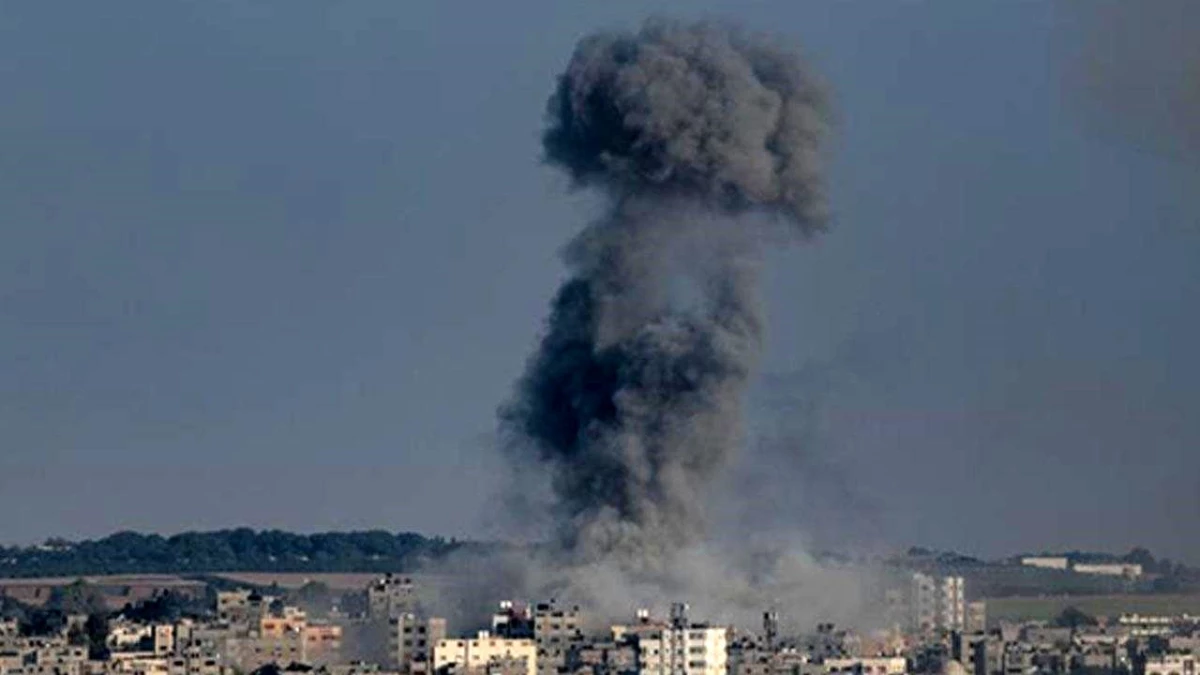İsrail\'in Gazze\'ye Hava Saldırısı