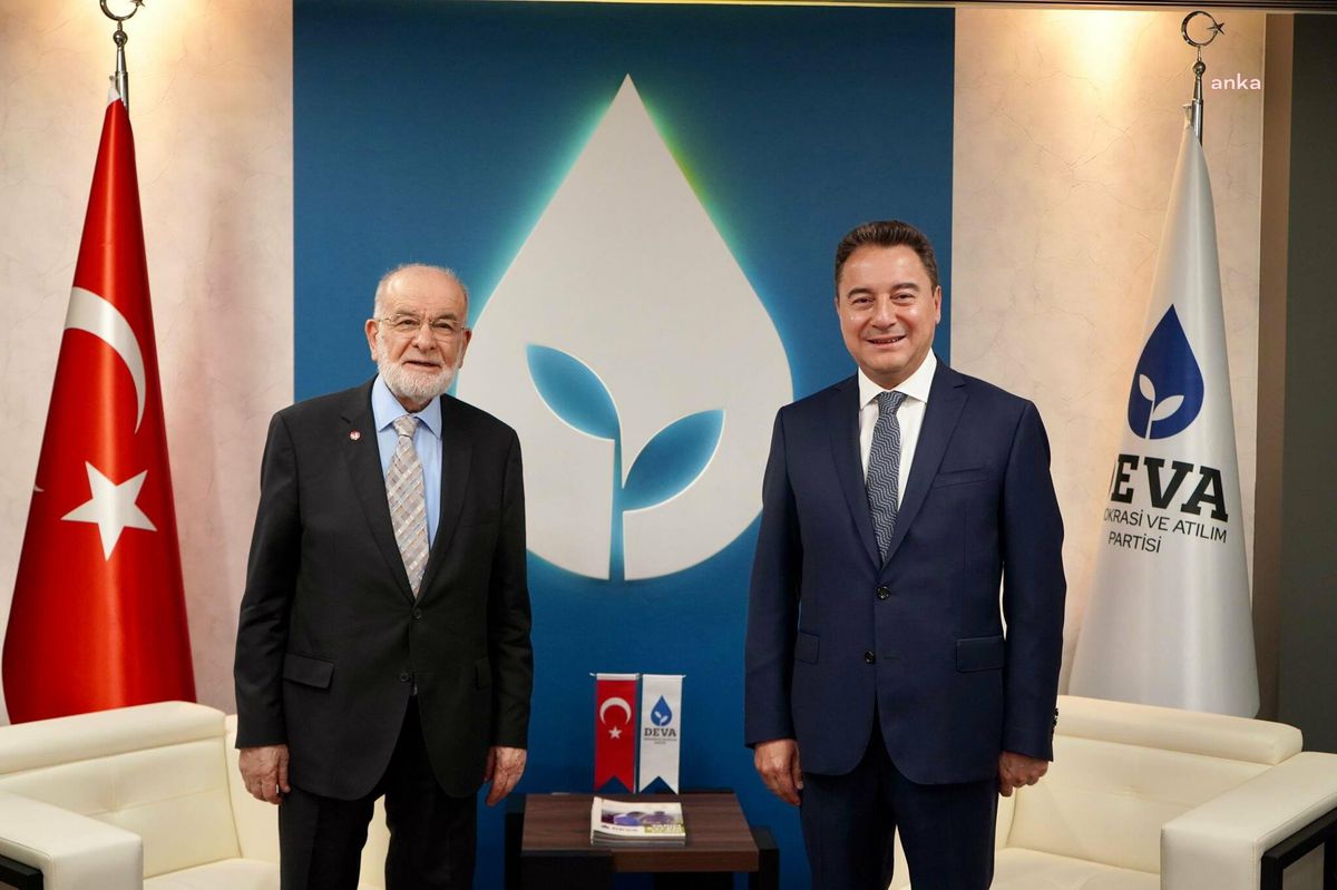 Temel Karamollaoğlu, Ali Babacan\'ı Ziyaret Etti