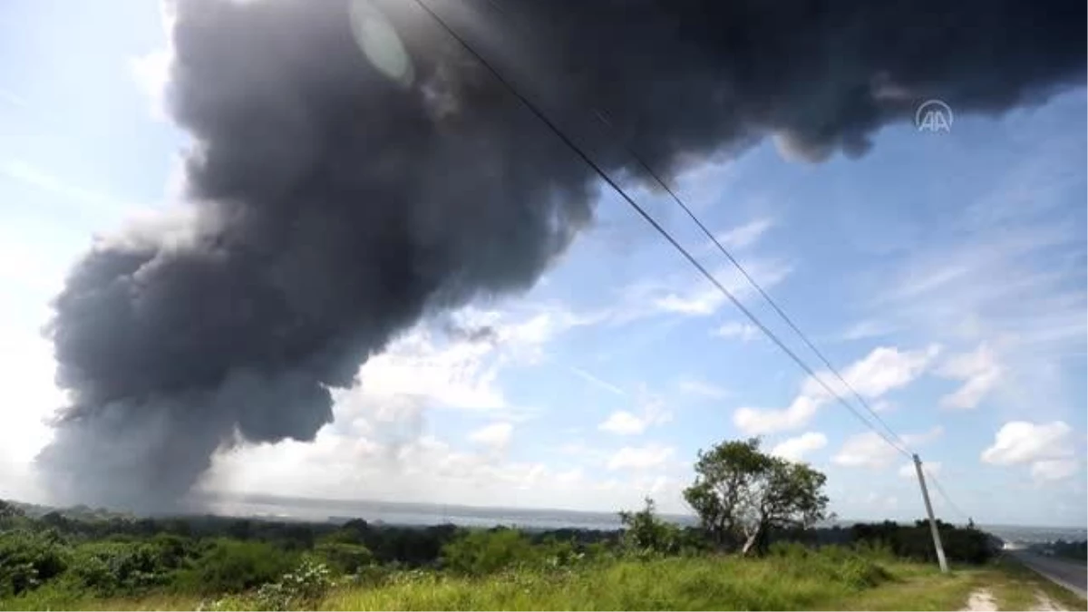 Küba\'da ham petrol depolama tesislerindeki yangın söndürülemedi