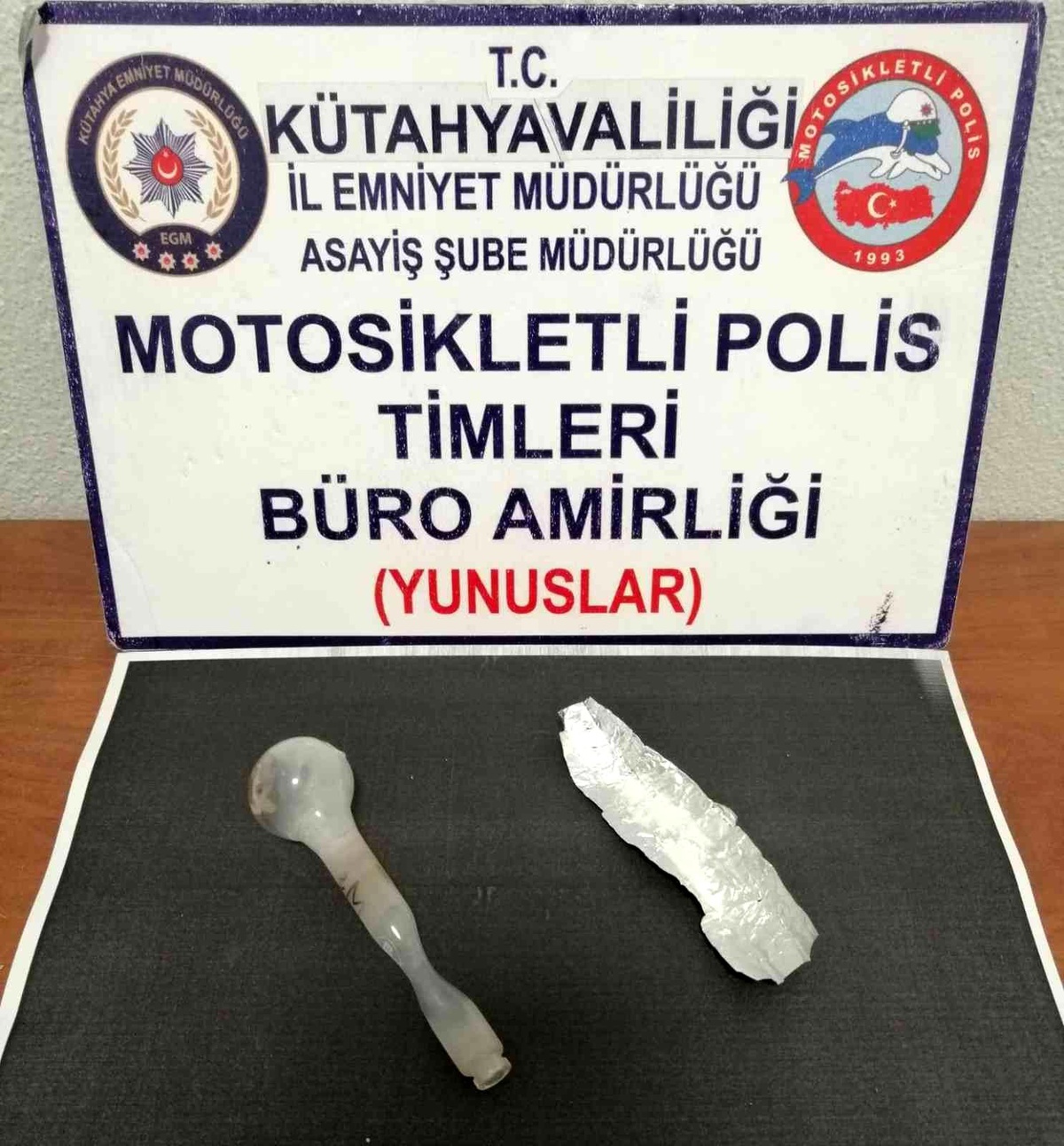 Kütahya\'da bir şahsın üzerinde uyuşturucu bulundu