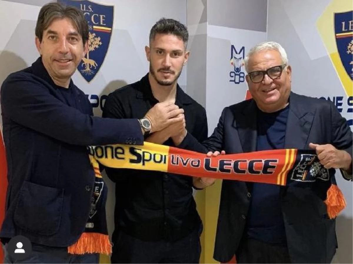Lecce\'nin yeni transferi Mert Çetin: Serie A\'ya döndüğüm için mutluyum