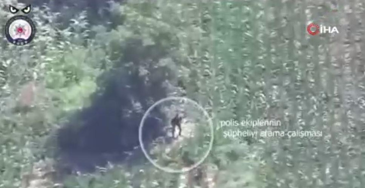 Öldürmeye teşebbüs edip kaçtı, dronlu operasyonla yakalandı