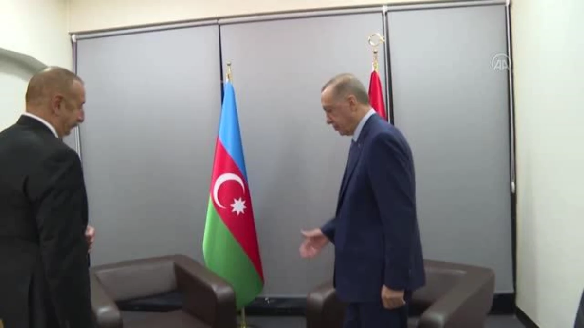 KKTC Cumhurbaşkanı Tatar, Azerbaycan Cumhurbaşkanı Aliyev ile görüştü