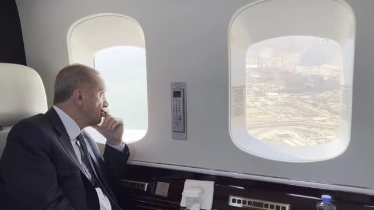 Cumhurbaşkanı Erdoğan, Akkuyu Nükleer Güç Santrali\'nde incelemelerde bulundu