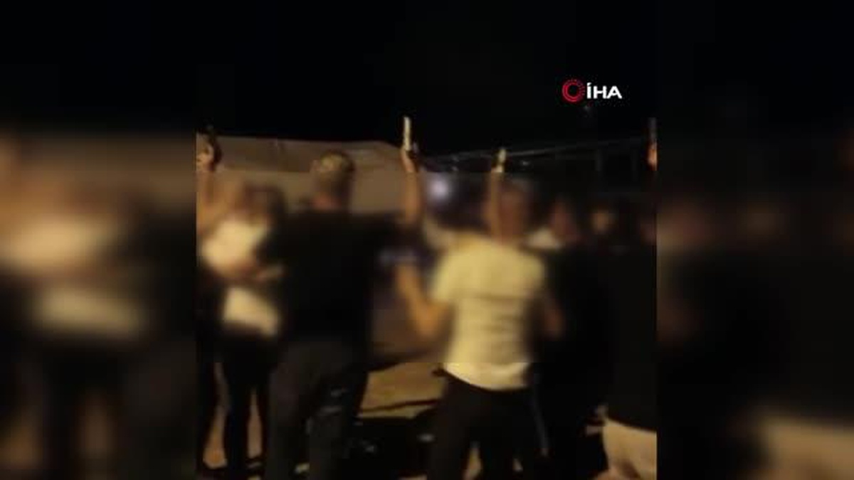 Aksaray\'da düğün magandalarına suçüstü baskın: 6 gözaltı