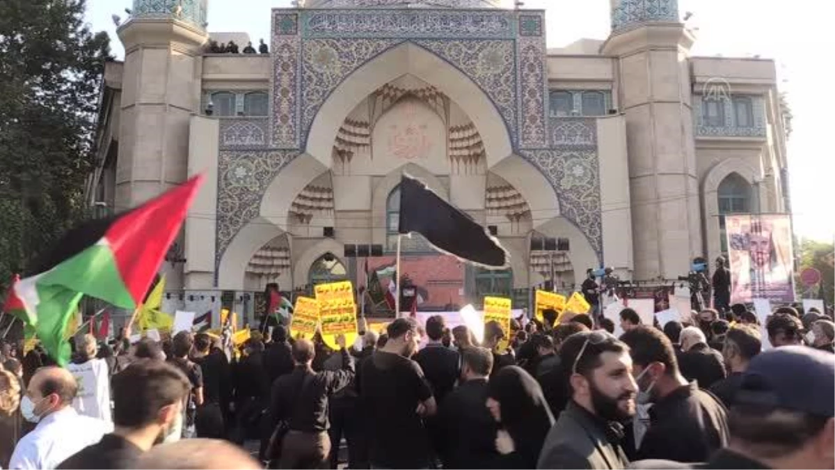 İran\'da Filistin\'e destek gösterisi