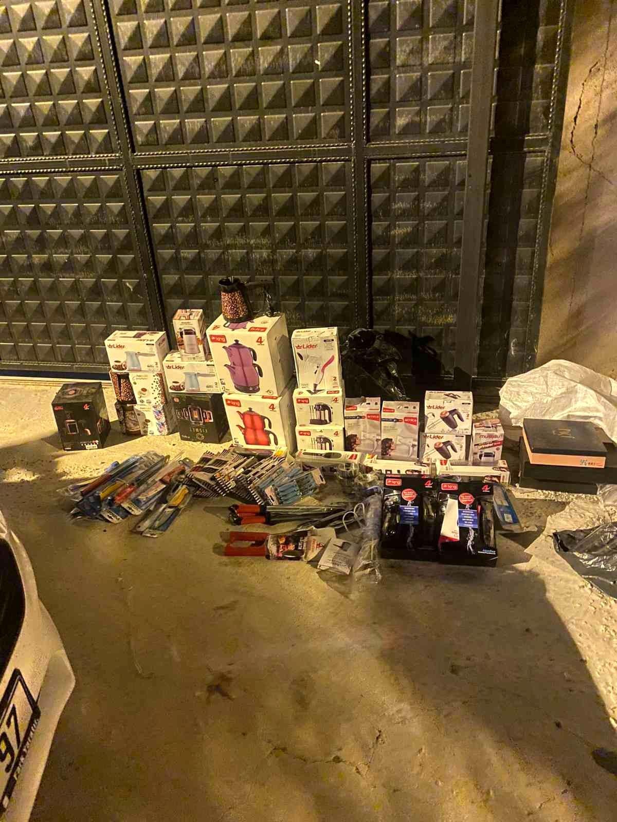 İş yerinden hırsızlık yapan şüpheli yakalandı