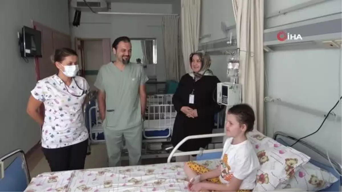 Kalp nakli bekleyen 12 yaşındaki Edanur, yerleştirilen Aort kapakçığı ile sağlığına kavuştu