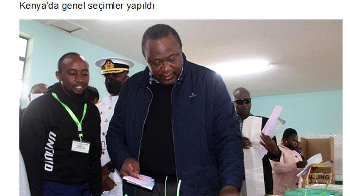 Kenya\'da Genel Seçimler Yapıldı
