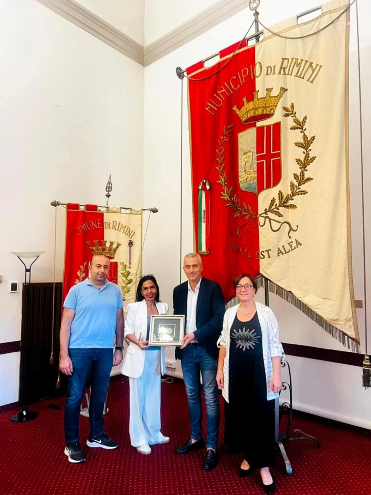 Antalya haberleri: Muratpaşa Belediyesi Heyeti İtalya'da Festivale Katıldı
