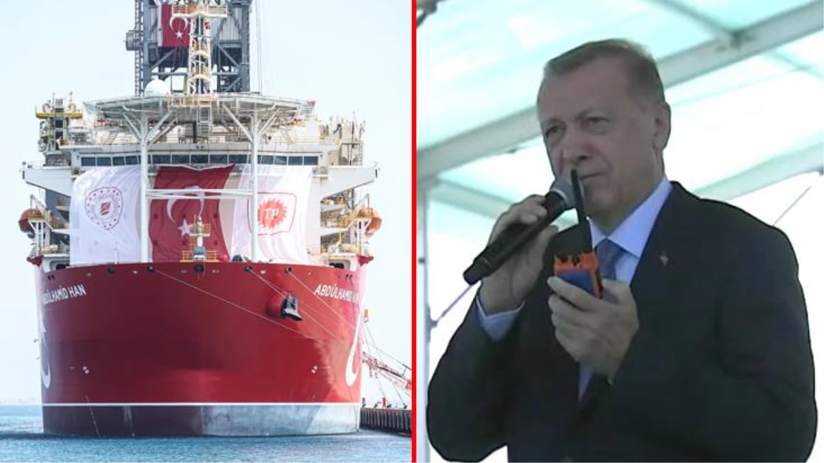Türkiye\'nin 4. sondaj gemisi Abdülhamid Han, Mavi Vatan\'a açıldı! Cumhurbaşkanı Erdoğan: Son 20 yıllık serencamının adeta bir özetidir