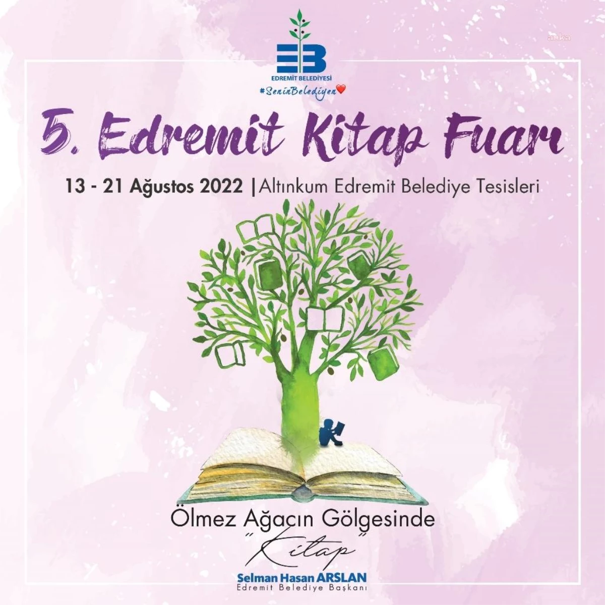 5. Edremit Kitap Fuarı Başlıyor