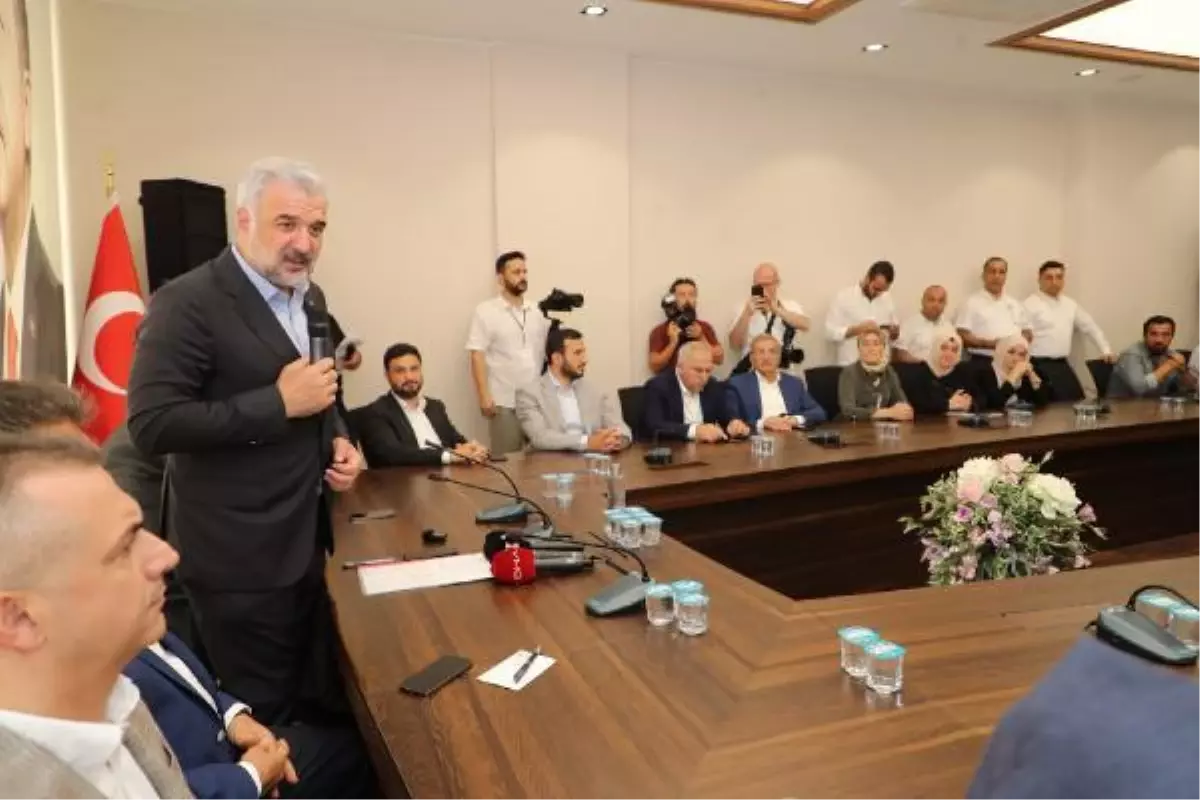 AK PARTİ İL BAŞKANI KABAKTEPE: BELEDİYE ÇALIŞANLARIMIZA YÜZDE 80 ZAM YAPTIK -1
