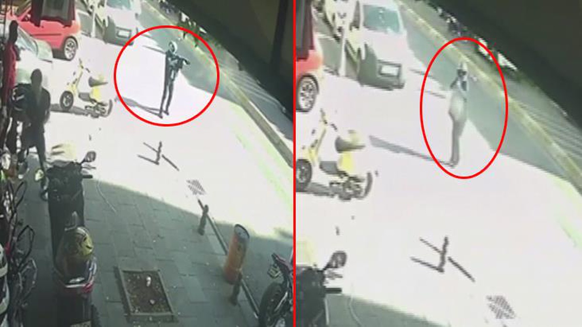 Uzun namlulu silahla iş yerleri tarandı! Esnaf da karşılık verince çatışma çıktı