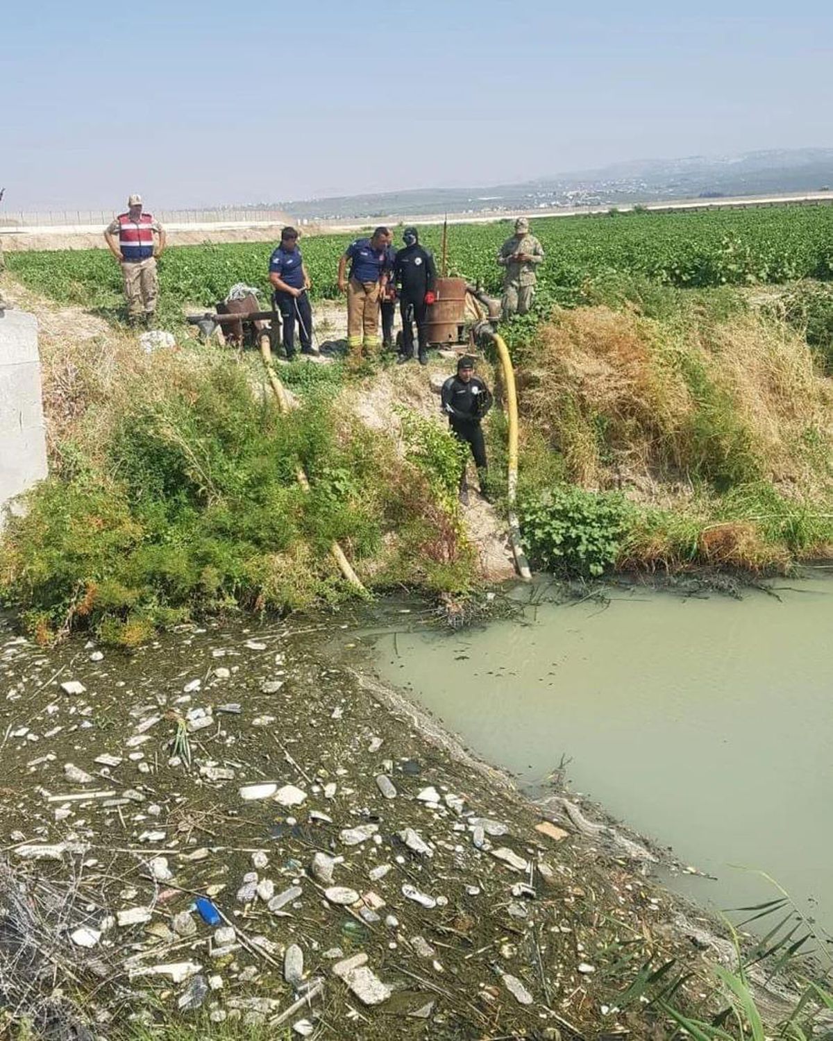 Hatay\'da derede erkek cesedi bulundu