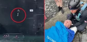 30 metreden denize atlayan çocuk omurgasını kırdı