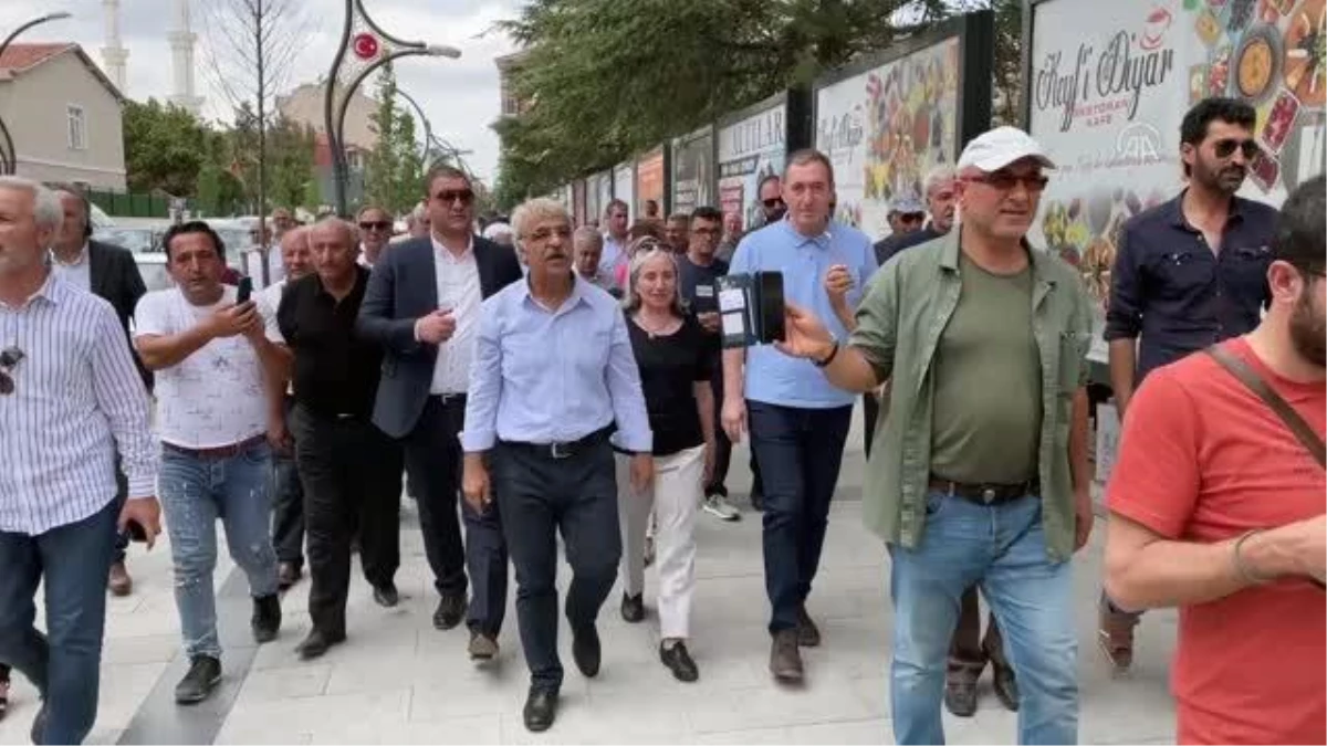 HDP Eş Genel Başkanı Mithat Sancar\'dan, Konya ziyareti