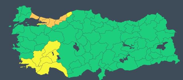 İstanbul'da yağmur alarmı! Sabah saatlerinde başlayacak, 5 ilçede oturanlar risk altında İstanbul'da yağmur alarmı! Sabah saatlerinde başlayacak, 5 ilçede oturanlar risk altında