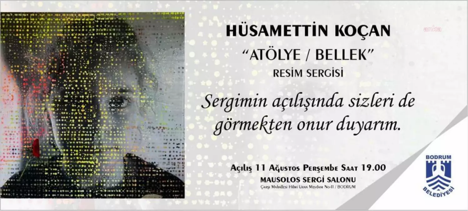 Muğla yerel haberleri: Ressam Hüsamettin Koçan \'Atölyenin Belleği Resim Sergisi\'yle Bodrum\'da