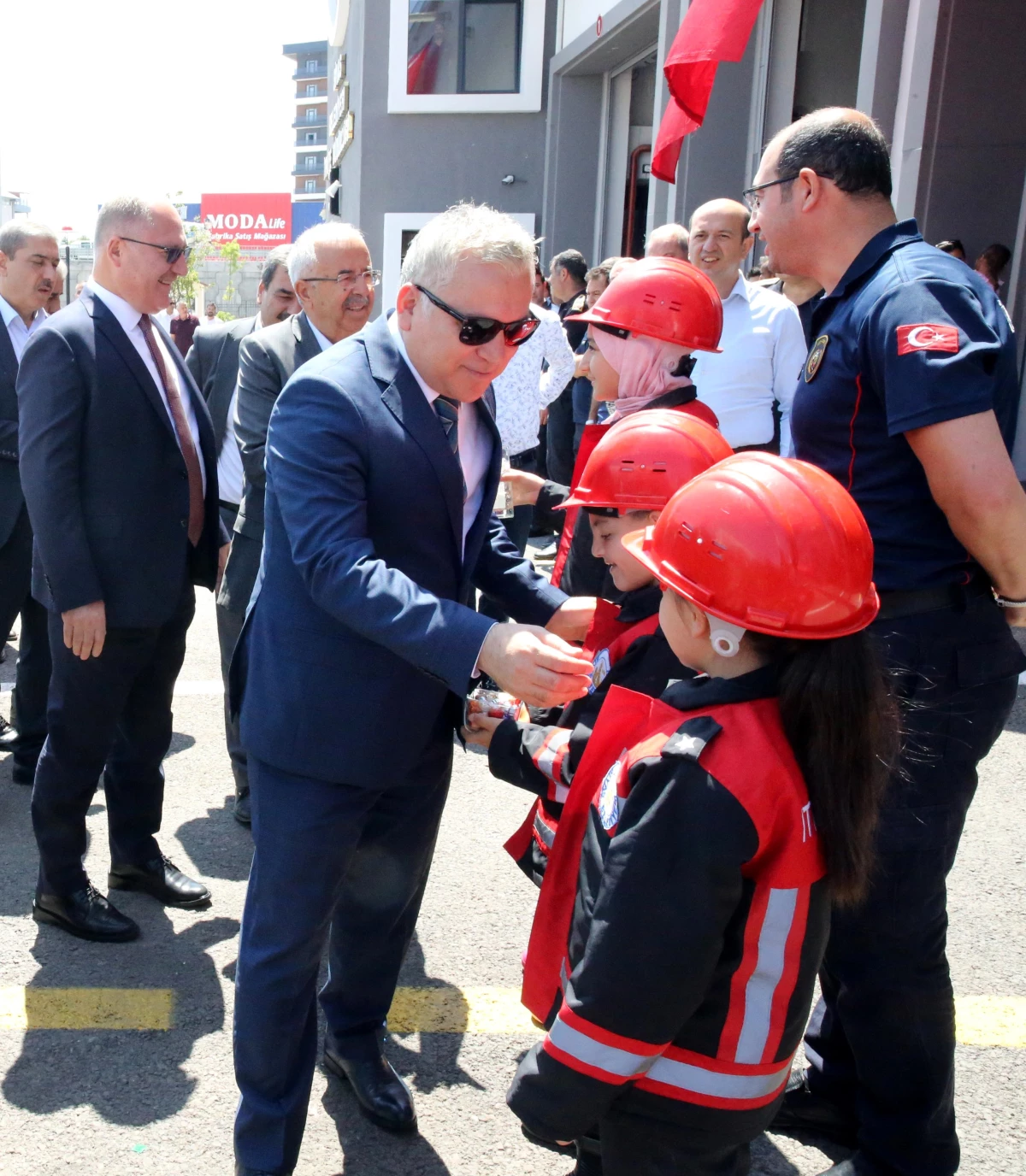 Sivas\'ta yeni itfaiye binası hizmete açıldı