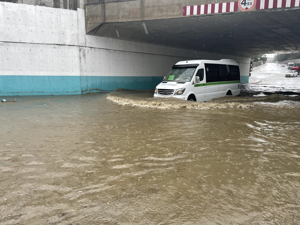 Tekirdağ\'da sağanak etkili oldu