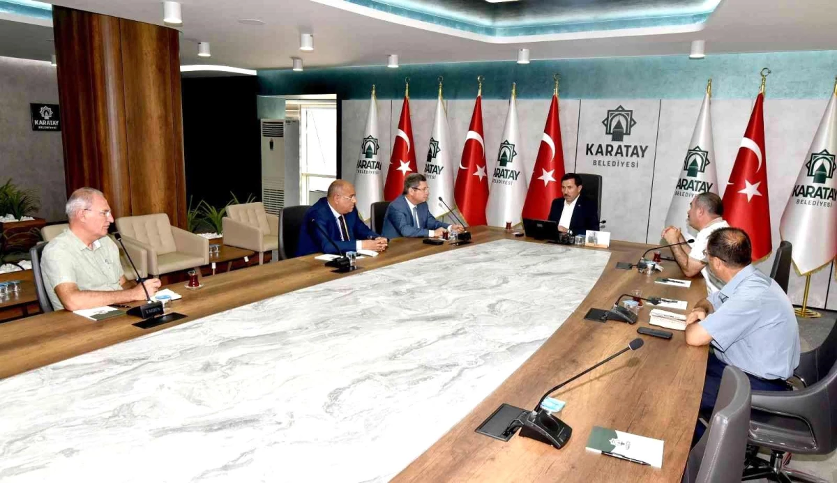 Tunus Olimpiyat Komitesi Karatay\'ın yatırımlarını inceledi