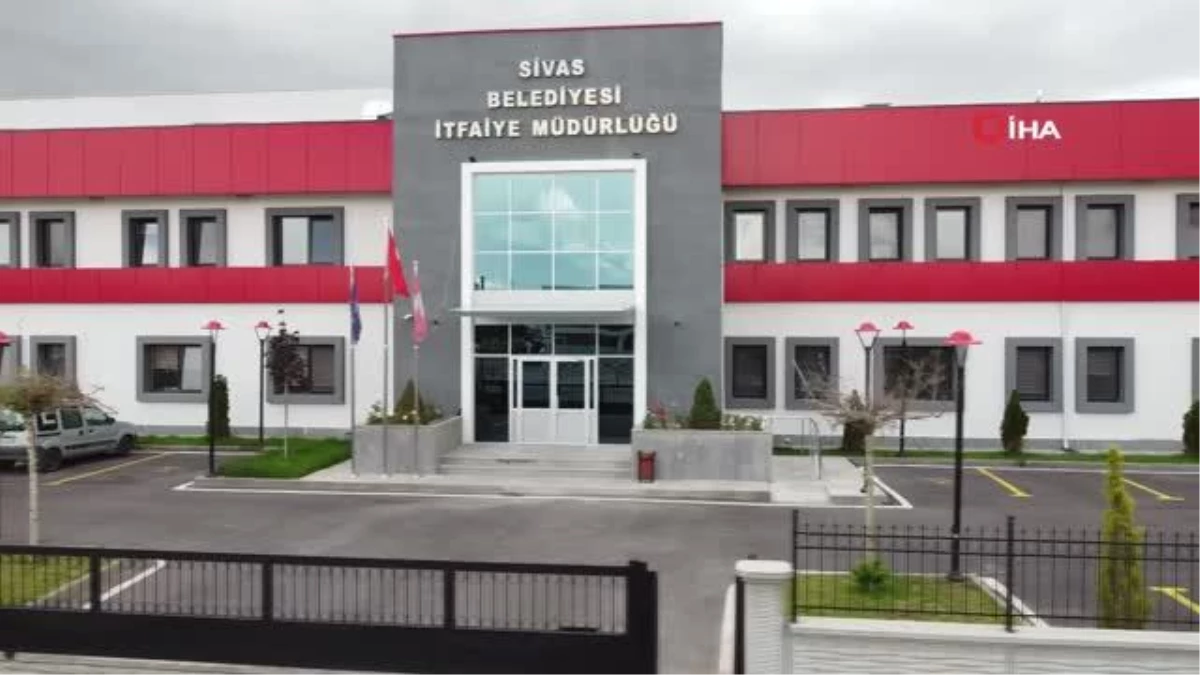 Sivas\'ta modern itfaiye binası hizmete girdi