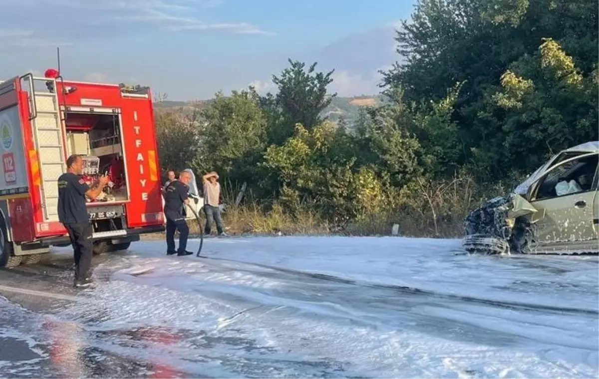 Yalova'da zincirleme trafik kazasında 5 kişi yaralandı