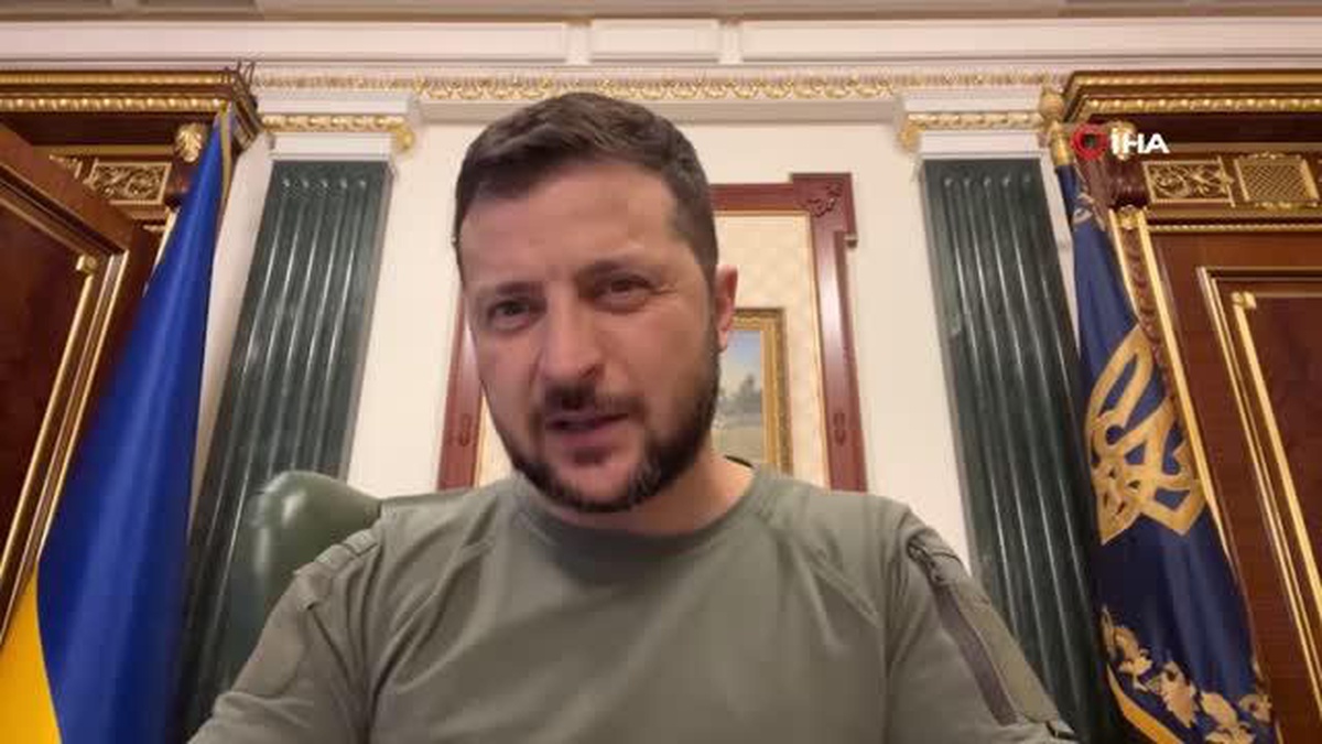 Zelenskiy: "RusyaUkrayna savaşı Kırım ile başladı, Kırım\'ın kurtuluşuyla son bulmalı"