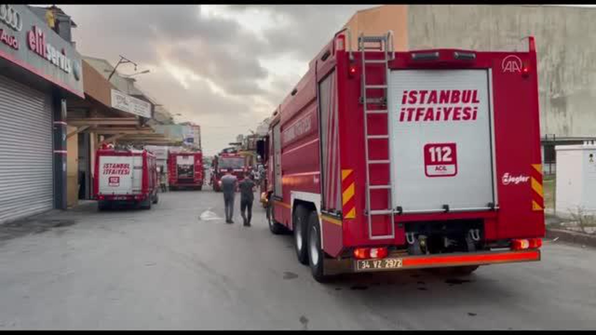 Zeytinburnu\'nda aynı dükkanda bir gün arayla ikinci yangın