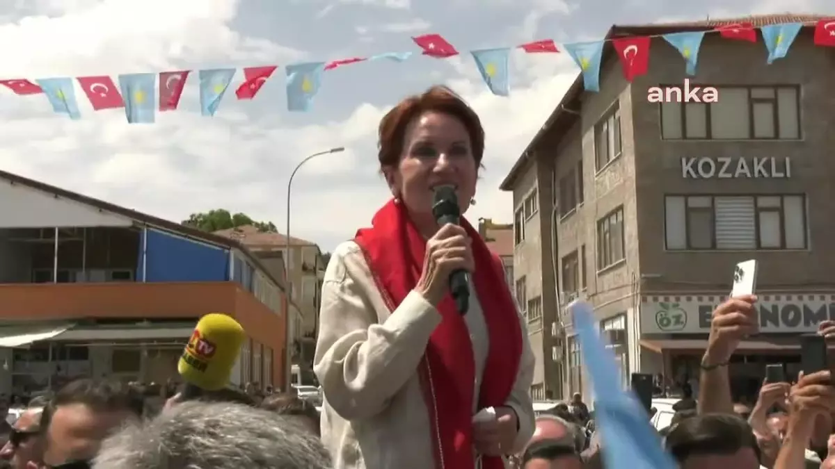 Akşener\'in Mikrofon Uzattığı Nevşehirli Esnaf: "Memleketin Haline Bakın, Bir Senede Yangın Yerine Çevirdiler Memleketi"