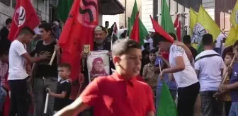 Batı Şeria'da cenaze töreni