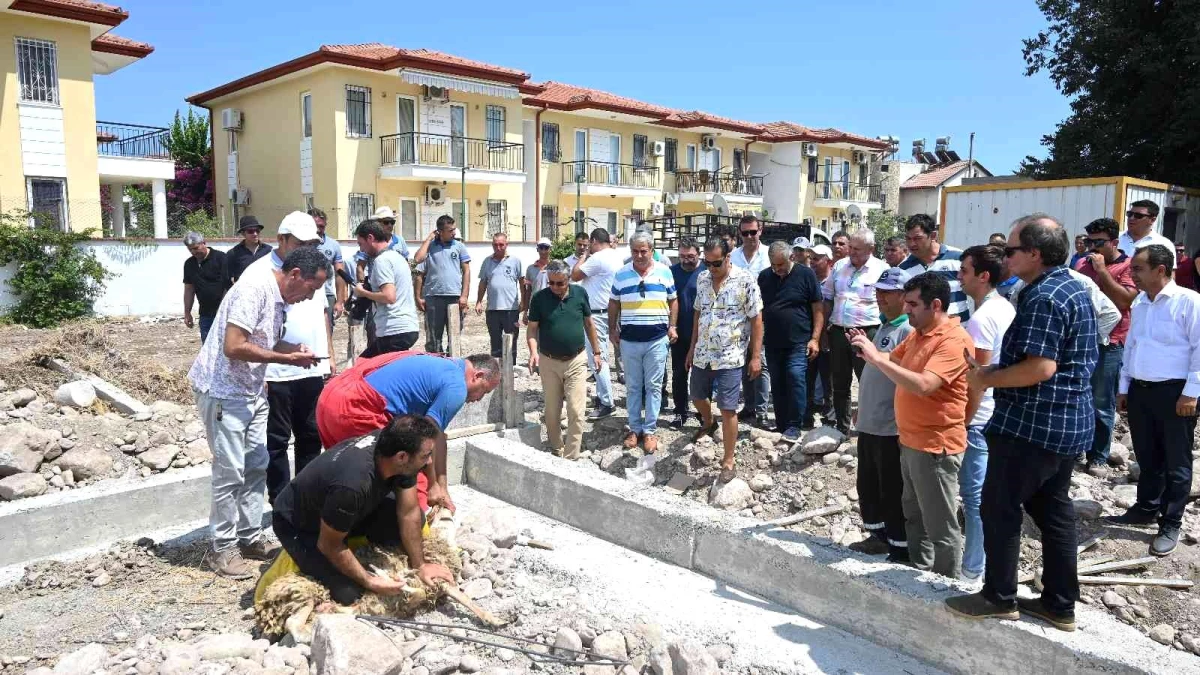 Çamyuva kapalı pazar yerinin temeli atıldı