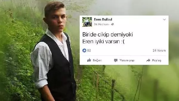 Eren Bülbül'ün yürek burkan son fotoğrafı