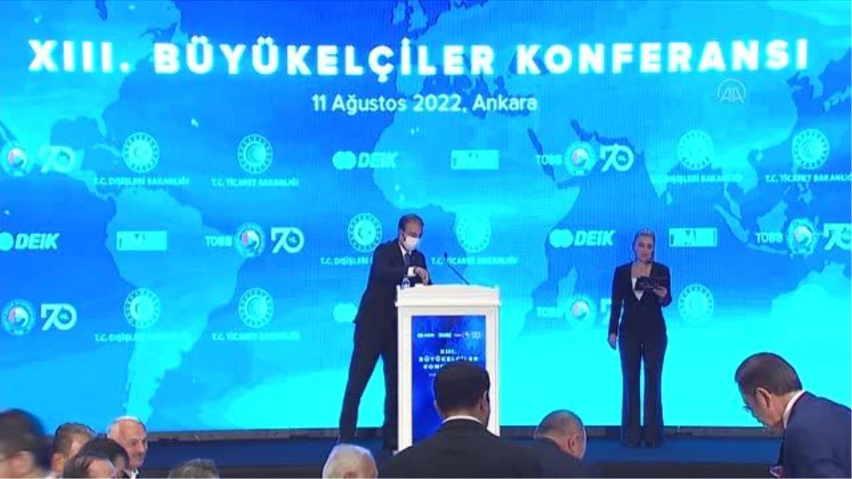 İş dünyasının temsilcileri, 13. Büyükelçiler Konferansı\'nda konuştu